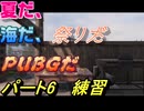 【PUBG】　＃6 練習　ソロでもうまくなりたいわ。