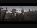 【APヘタリアMMD】百年戦争で花瓶に触れた【仏英】