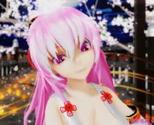 Ray MMD【夢と葉桜】Tda式 巡音ルカ Blooming Flower