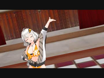 【MMD】あかりちゃんがドーナッツホールを踊るそうです
