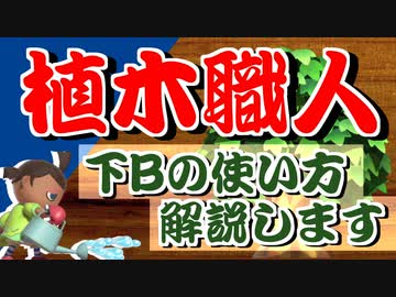 植林全一によるむらびと解説動画【スマブラSP】