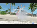 DoAX Venus Vacation :: Hitomi Gravure Panel (Suzukaze Romantica SSR) with lotions