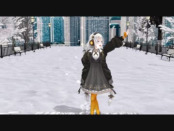 【支援動画】Snow Fairy Story【紲星あかり】【MMD】