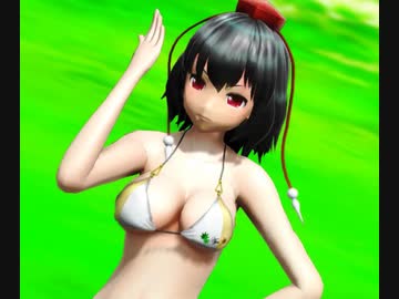 【紳士向け】射命丸文でドーナツホール【東方MMD】