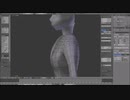 [Blenderモデリング]美少女をつくるよ Part.1 (顔体作成)