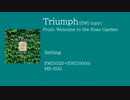 Triumph(T-SQUARE)をEWIで吹いてみた