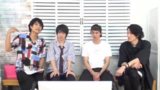 8月22日放送『大正浪漫探偵譚-キャストサイズへの招待状-』第一夜　出演者： 永田聖一朗さん・磯野大さん(Allen suwaru)・武藤賢人さん・栗田学武さん(Allen suwaru)