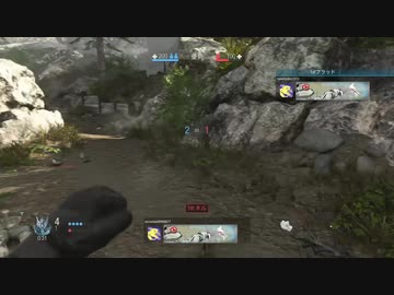 [COD:MWα]凡人の投げナイフ 簡易キル集 part1