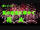 旅シリーズ　夏の夜空に華やぐ花火････群馬・藤岡