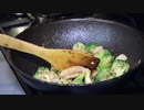 Sauteed Broccoli And Baby Corn　＠　増田勝紀