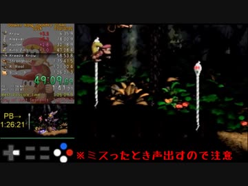 【ゆっくり解説】スーパードンキーコング2 102%RTA 1:26:18 ワールド5