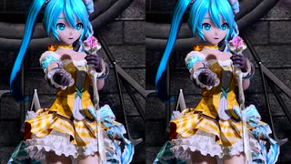 【初音ミク】ロミオとシンデレラ（立体視：平行法）【オレンジブロッサム】[1080p][60fps]