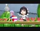 スイカ割り　4