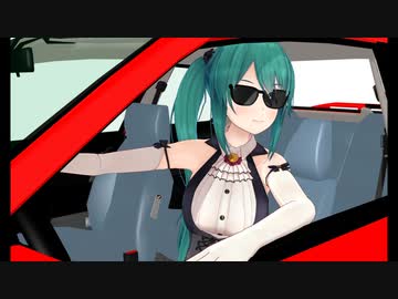 神楽すずと赤い車