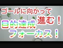 ゴールに向かって進む！　目的達成 フォーカス！！　スーパー発達メンター　NLPer　親子発達お悩み相談室　子ども　発達支援　コーチ　ティーチ　メンター　心理　感覚統合　原始反射　大脳　EQ　IQ