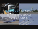 電脳少女シロ らしさを感じる鉄道車両・航空機たちと空飛ぶイルカたち