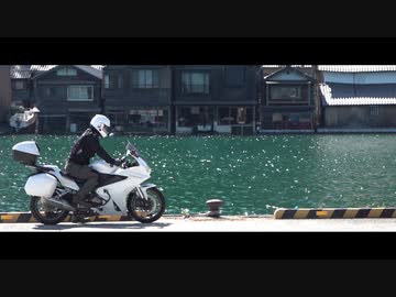 クーラー壊れたし、バイクで走るべ！「海の見える街」