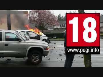 【衝撃映像】世界の衝撃交通事故映像2019.mp4【危険事故】