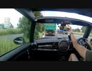 【車載】屋根をオープンしてドライブ【20倍速】