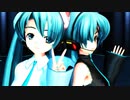【MMD】GLIDE - Black & White Miku【らぶ式】
