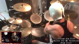 【Scream Aim Fire】Bullet For My Valentine【ドラム】