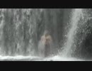男のソロキャン（滝行編）