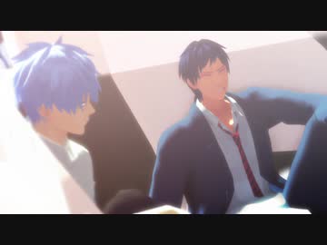 【MMD黒バス】花瓶に触れた