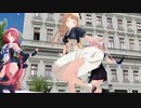 【MMD艦これ】Lucky Jervis -ヘルプルミミ. 中川かのん&水蓮寺ルカ