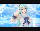 [MMD]　YYB式 初音ミク　青空を背景にして『Hand in Hand』