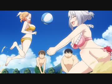 手品先輩　第10話　その１：海と先輩／その２：カニ先輩／その３：スイカ先輩／その４：花火先輩