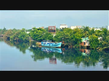 【ベトナム旅行記・Vietnam Travel】ホーチミンからメコン川クルーズツアー、観光に行く＠其の1、車窓風景＆売店で竹製品の良さを知る編【VLOG】