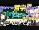 結月ゆかりの哲学しましょう#03~05まとめ『中世・イスラム哲学編』【ボイロ講座】