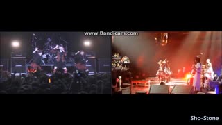 BabyMetal　いいね！Iine!　2012年＆2017年　Live　二画面この5年間の成長！　二重音声内一音声加工