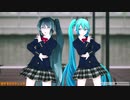 【MMD】ダイナミックミク【どっと式＆Sour式初音ミク_ダブルJK】