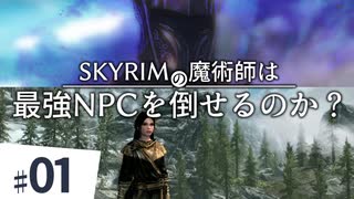 Skyrimの魔術師は最強npcを倒せるのか 全3件 ほにゃチャンネルさんのシリーズ ニコニコ動画