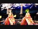 MMD【曼珠沙華】Tda式改変 GUMI 弱音ハク  Japanese Kimono