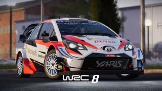 WRC8 トヨタヤリスで走ってみました。（モンテカルロコース紹介編)#01