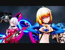【アイドル部MMD】「夜桜たま　牛巻りこ」2人にギターとダンスを頑張って頂いた。
