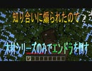 【マイクラ】知り合いから煽られたので木材装備でエンドラ倒します　1回目