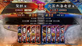 【覇業への道】聖獣戦姫543「店舗予選 セガ豊田 準決勝」【三国志大戦】