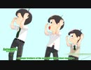 【MMDおそ松さん】弟松（十四松メイン）でAutomatic＋おまけ【高校生の六つ子】