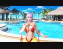 DoAX Venus Vacation :: Fiona Idling (Festival Goldfish SSR) with malfunction and lotions