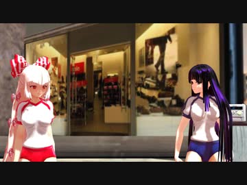 【東方MMD】ぐやもこでエンゼルフィッシュ