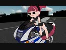 サーキット場でサザエさんのテーマをふかすりなぞう【MMDケムリクサ】