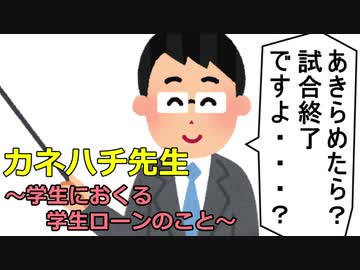3年F組『カネハチ先生』　～学生におくる学生ローンのこと～