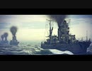 阿賀野型軽巡洋艦４隻による艦隊行動
