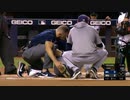 【MLB】ブリュワーズ　イエリッチ、自打球が膝に当たり骨折、今季絶望
