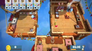 【OVERCOOKED2】リアル調理師がゲームでも料理をやってみたPart3