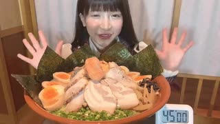 【BIG EATER】5kg RAMEN challenge【もえあず】