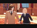 【APヘタリアMMD】虹色letters【親友】
